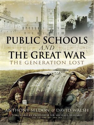 cover image of Public Schools and the Great War